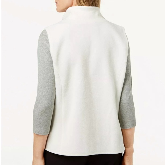 KAREN SCOTT Sport Zip-Up Zeroproof Fleece Vest - Picture 2 of 11